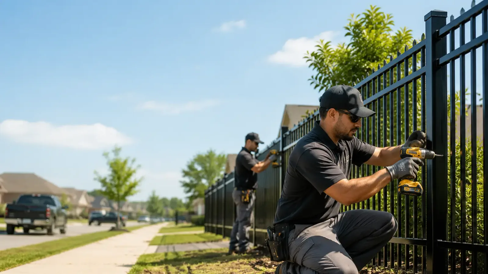 Metal Fence Installation in Durant, IA